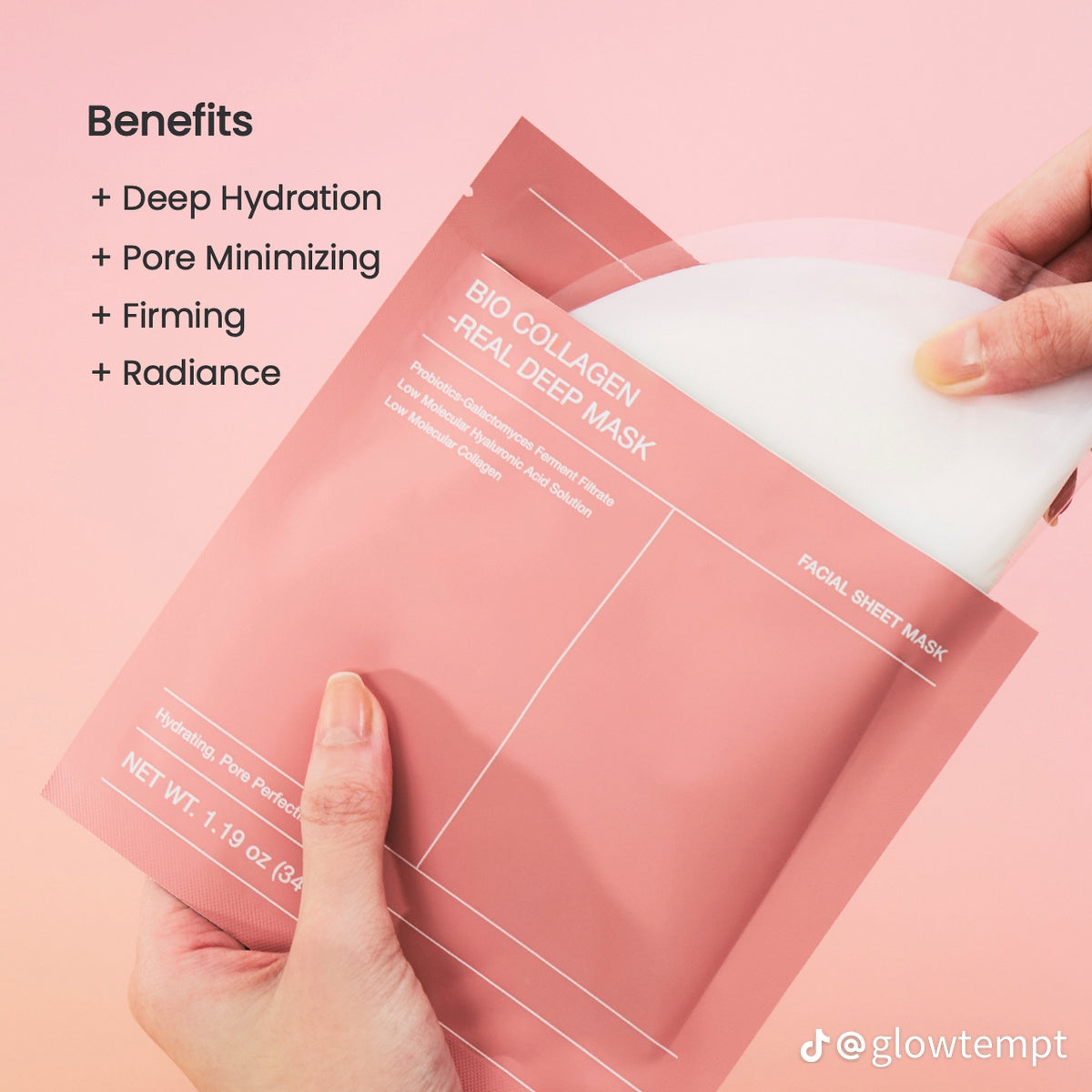 Bio Collagen Overnight Face Mask 8 Masks